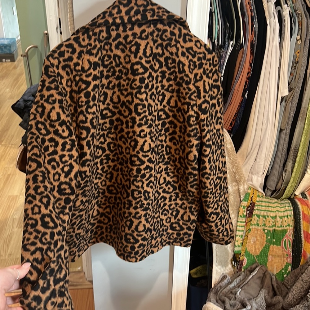 Splendid Cheetah Print Jacket - Picture 3 of 4